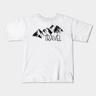 Travel Mountains Kids T-Shirt